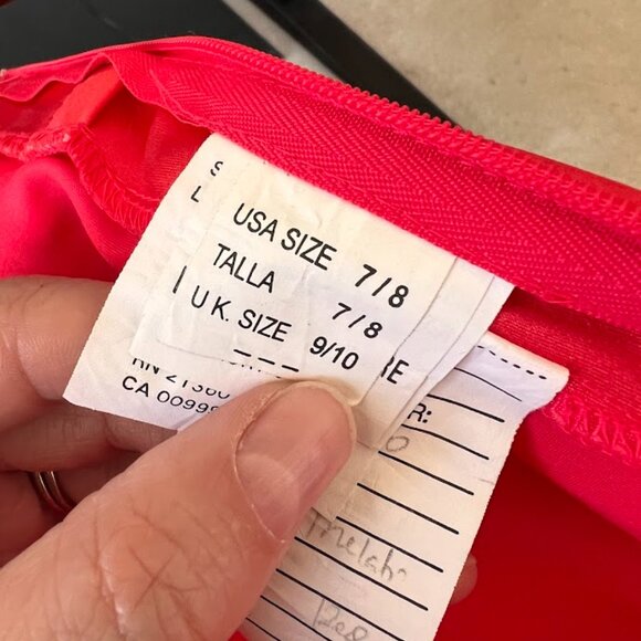 Red Jeweled Prom Dress - Picture 8 of 9